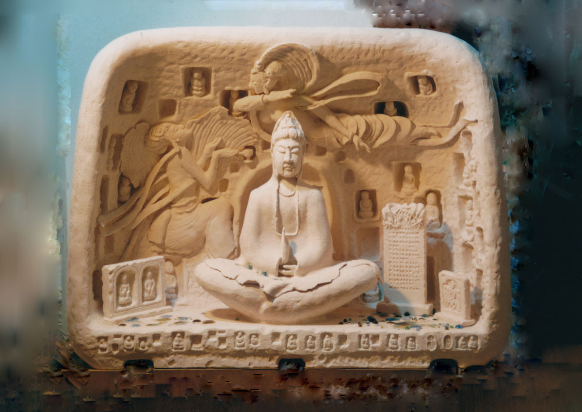《佛祖Buddha》660mm×460mm--2002年
